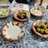 All very tasty at Yum Yum Falafel in Dahab