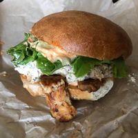 EZ Ryder Sandwich. Perfection! 💯 at Evolution Fast Food in San Diego