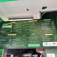 Great selection of choices. at Evolution Fast Food in San Diego