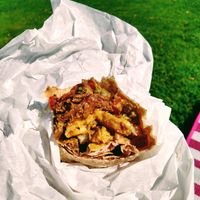 Cali burrito  #Veganuary at Evolution Fast Food in San Diego