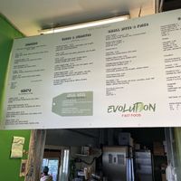   at Evolution Fast Food in San Diego