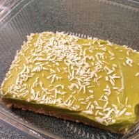 Key lime pie at Evolution Fast Food in San Diego