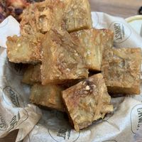 Hash browns  at Crwst in Cardigan