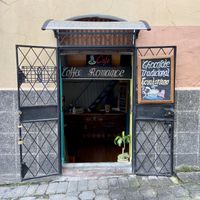 Exterior at Coffee Romance in Quito