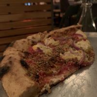 Vegan pizza   at Pearl's in Lexington