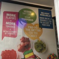 Sign at 16 Handles - 3rd Ave in New York City