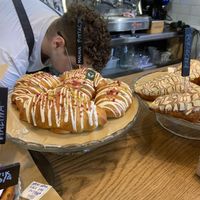 Vegan pistachio croissant   at Norwida 2 concept in Gdansk