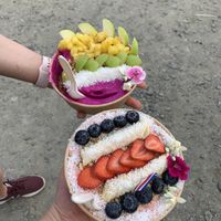 Pitaya and Bandera bowls  at Vida Bowls in Huacas