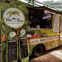 The truck  at Vida Bowls in Huacas