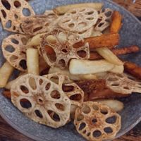 Mixed chips at Panko Chan in Kingston Beach