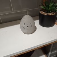 Rock friend in the bathroom at NUTTEA - Soho in London