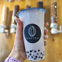 Taro boba nut mylk tea at NUTTEA - Soho in London