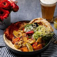 Vegan Lunch at FACTORY GIRL  at FACTORY GIRL Restaurant in Berlin