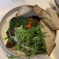 Vegan turk's mom çilbir  at FACTORY GIRL Restaurant in Berlin