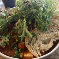 Vegan shakshuka  at FACTORY GIRL Restaurant in Berlin