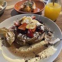 Pancakes  at FACTORY GIRL Restaurant in Berlin