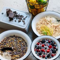 COCO ANJÉLA is the most unequal VEGAN dessert you can ever meet 😊 This addictive yet healthy and delicious treat is implicitly guilt free.  at FACTORY GIRL Restaurant in Berlin