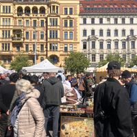   at Naschmarkt in Vienna