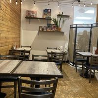 Inside back  at The Green Owl Cafe in Madison