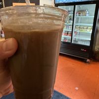 Gingerbread cold brew  at The Green Owl Cafe in Madison