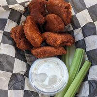 Buffalo wings at The Green Owl Cafe in Madison