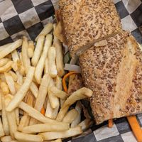Tofu banh mi at The Green Owl Cafe in Madison