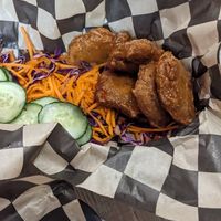 Thai chili wings at The Green Owl Cafe in Madison