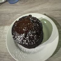Lava cake  at The Green Owl Cafe in Madison
