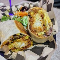 Walnut chorizo wrap at The Green Owl Cafe in Madison