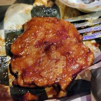 Veggie wing with BBQ sauce at The Green Owl Cafe in Madison