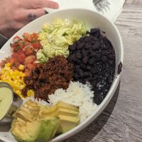 GF Burrito Bowl at The Green Owl Cafe in Madison
