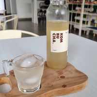 Lemon kombucha at LN Fortunate Coffee in 