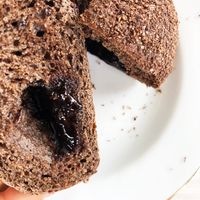 Chocolate bun bread  at LN Fortunate Coffee in 