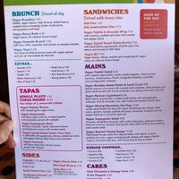 Vegan menu at Lounges - Cofio Lounge in Carmarthen