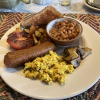 English breakfast  at Black Sheep Inn in Hammondsport