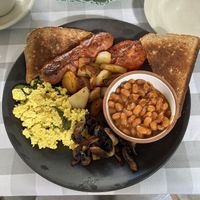 Full English Breakfast  at Black Sheep Inn in Hammondsport
