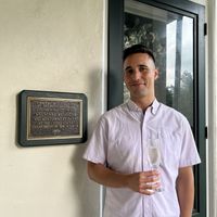 Historic landmark, delicious champagne  at Black Sheep Inn in Hammondsport