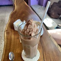 Mocha frappe  at La Casita de NYNY in Merida