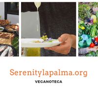 Serenitylapalma.org at Veganoteca in La Palma