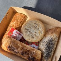 Delicious!!!!!  at Bells Bakery in Torquay