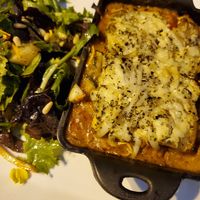 Lasagna at Cocha in Baton Rouge