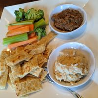 Hummus & tepenade at Cocha in Baton Rouge