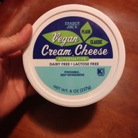 Vegan cream cheese. at Trader Joe's in Little Rock