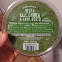 Vegan pesto. at Trader Joe's in Little Rock