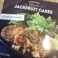 Vegan crabless cakes. at Trader Joe's in Little Rock