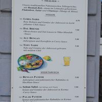 Vegan & vegetarisches Angebot at Balutschistan Altona in Hamburg