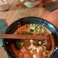 Coconut vegan soup   at Xu Noodle Bar in Tilburg