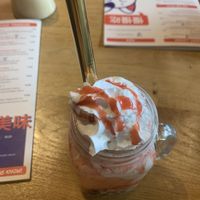 vegan bubble tea  at Xu Noodle Bar in Tilburg
