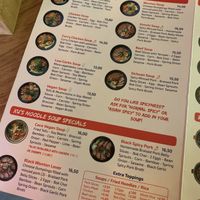   at Xu Noodle Bar in Tilburg