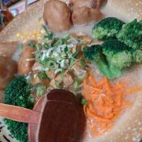 Vegan noodle soup at Xu Noodle Bar in Tilburg